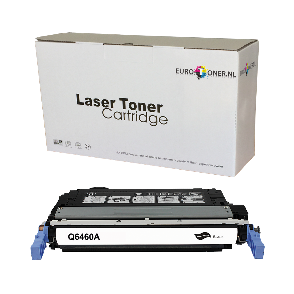 Huismerk HP 644A (Q6460A) Toner Black