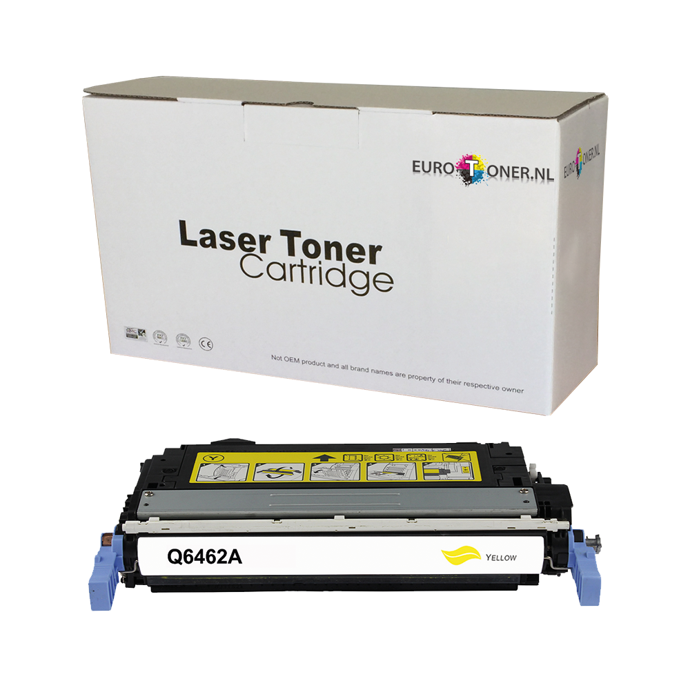 Huismerk HP 644A (Q6462A) Toner Yellow