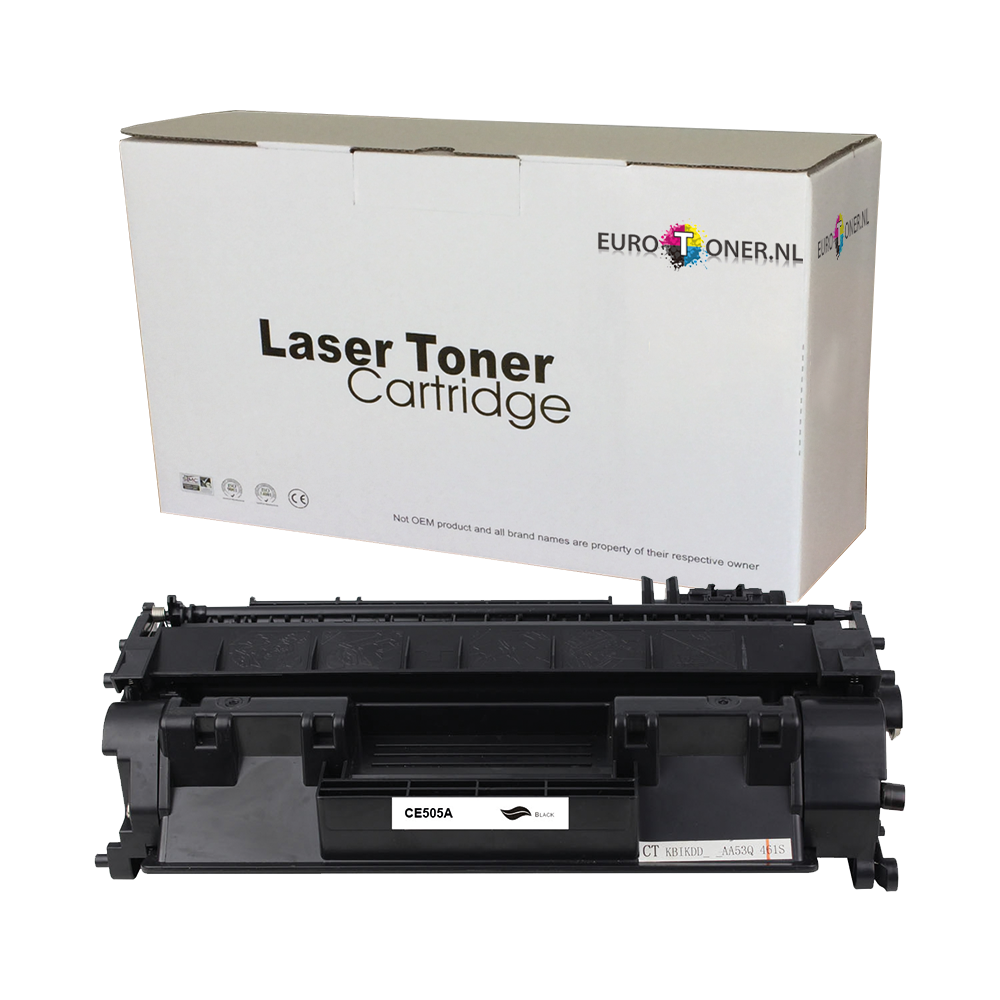 Huismerk HP 05A (CE505A) Toner Black