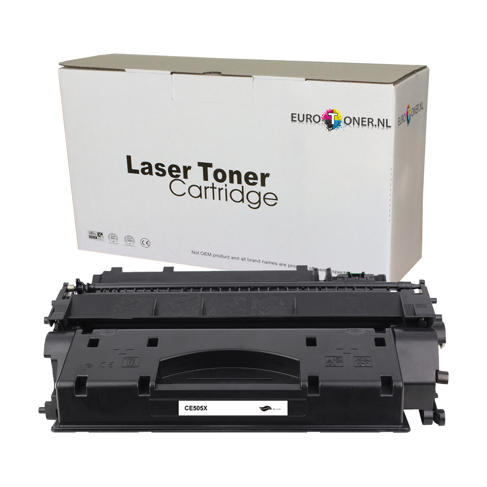 Huismerk HP 05X (CE505X) Toner Black Hoge Capaciteit