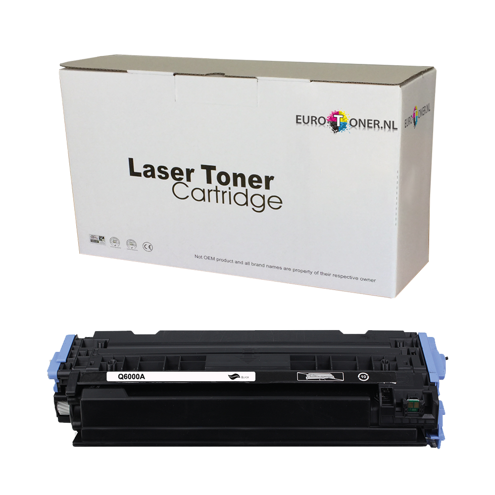 Huismerk HP 124A (Q6000A) Toner Black